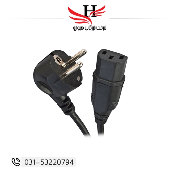 خرید کابل برق پاور KINGDOM 1.5 متری با قیمت عمده از هیوارو کابل برق پاور KINGDOM 1.5M مناسب کیس و مانیتور